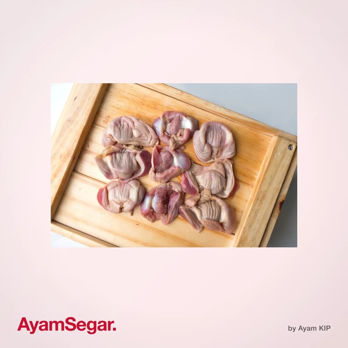 Hempedal ayam bersih siap masak