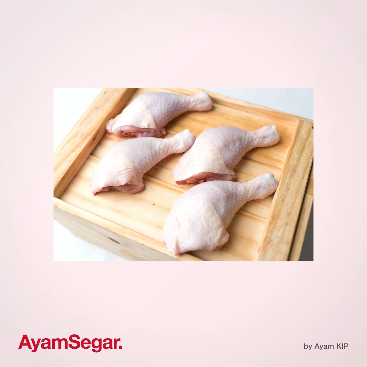 Paha ayam halal segar siap potong