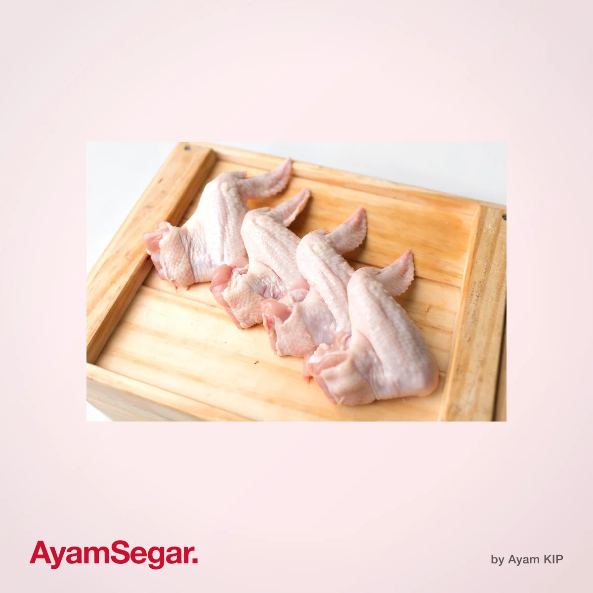 Sayap ayam halal segar — sesuai goreng atau BBQ